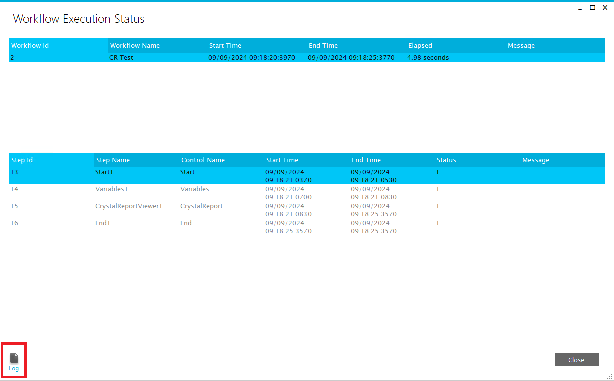 bizweaver:bw_exec_status.png